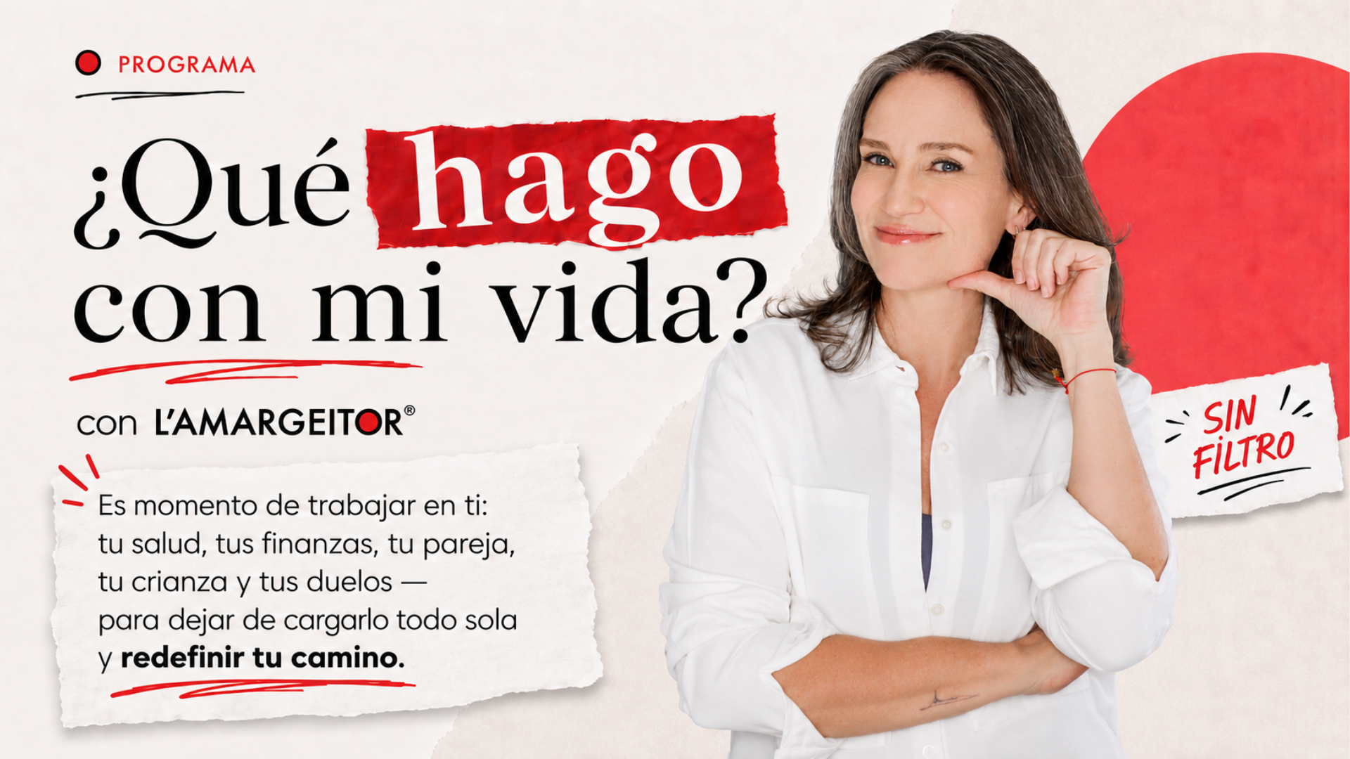 ¿Qué hago con mi vida? — Programa con L'AMARGEITOR, Valeria Stoopen